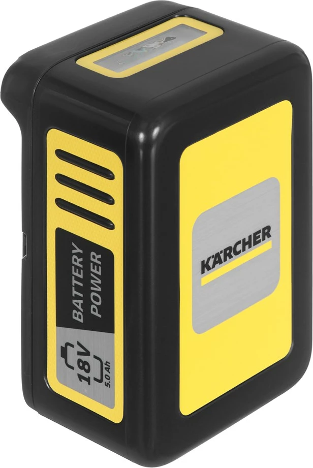 Set baterije in polnilca Kärcher Power 18/50, 5000 mAh, 18 V, črn