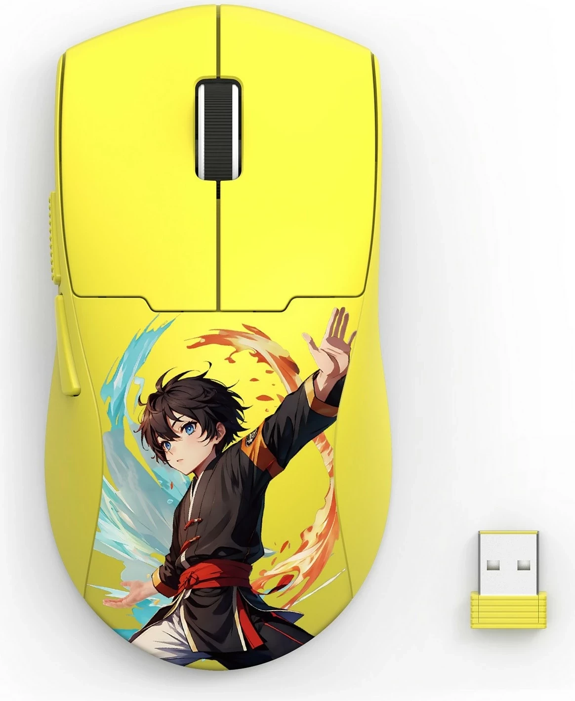 Gaming miš K1NG PRO MAX 1K Redragon M918-AKB-PRO, rumena