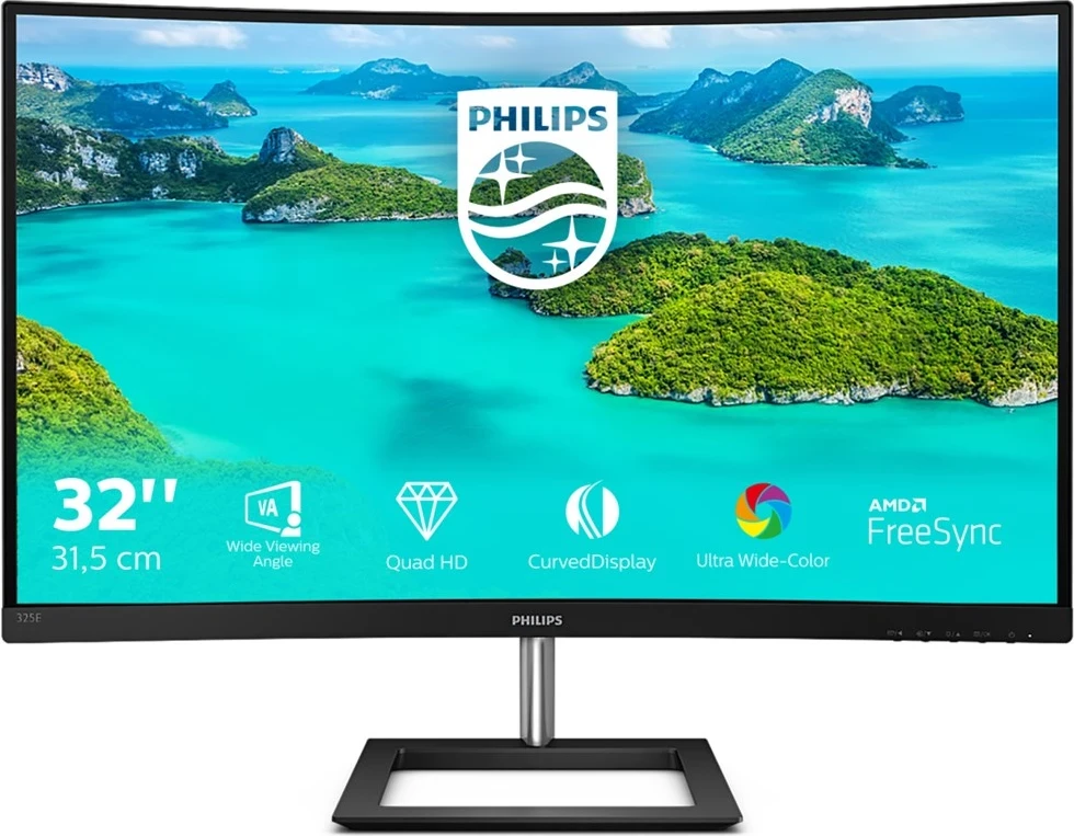 Monitor 31,5" črn, Philips E Line 325E1C/00