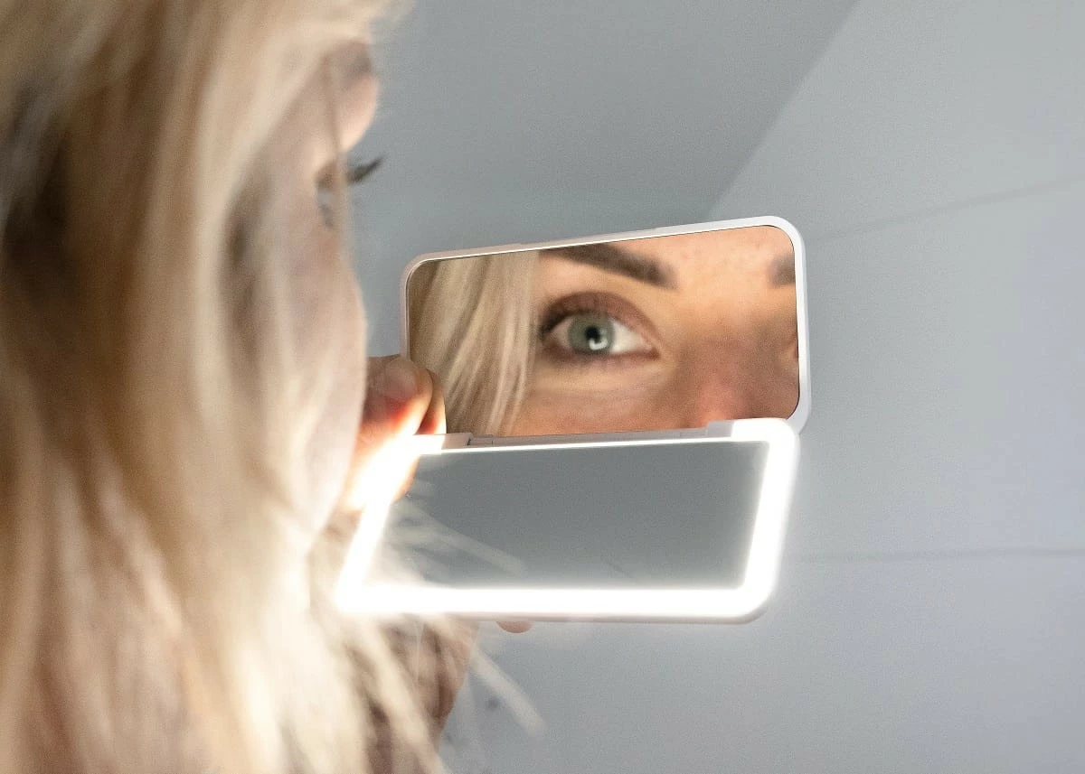 Kozmetično ogledalo z LED lučjo Concept KZ2010, belo