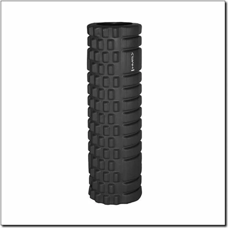 Rol za masažo HMS FS102, 45 cm, črn