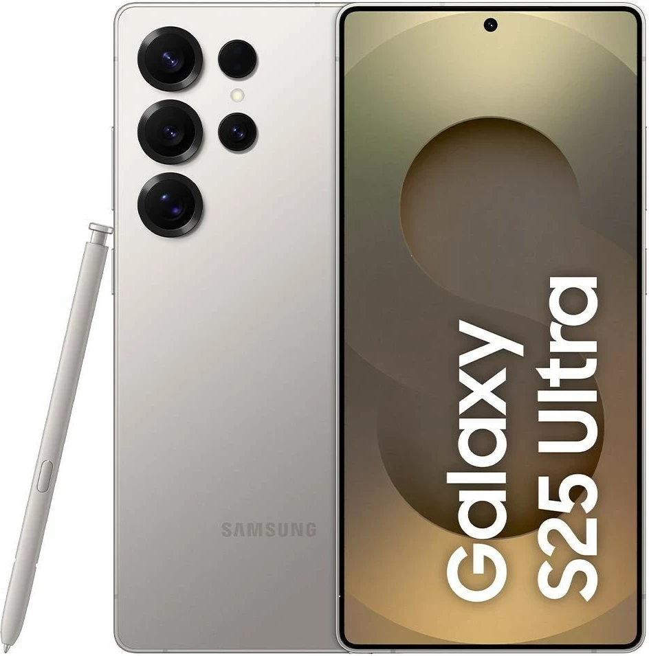 Napreden mobilni telefon Samsung Galaxy S25 Ultra 5G 12/256GB Dual SIM, titanova siva