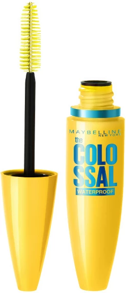 Vodoodporna maskara za volumen Maybelline The Colossal, črna, 10.7 ml
