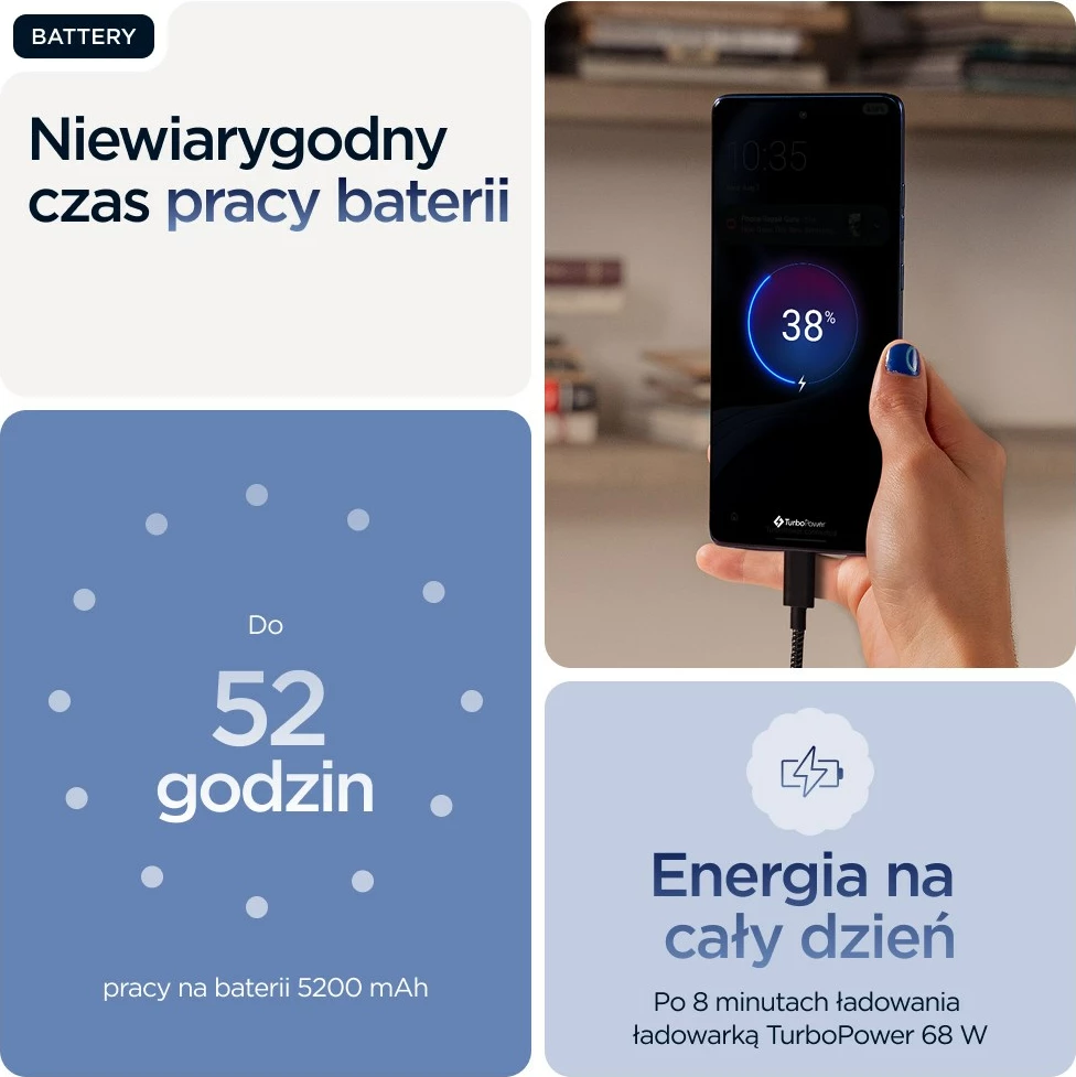 Pametni telefon Motorola edge 60, 6,67", 12 GB RAM, 256 GB, 5G, modra