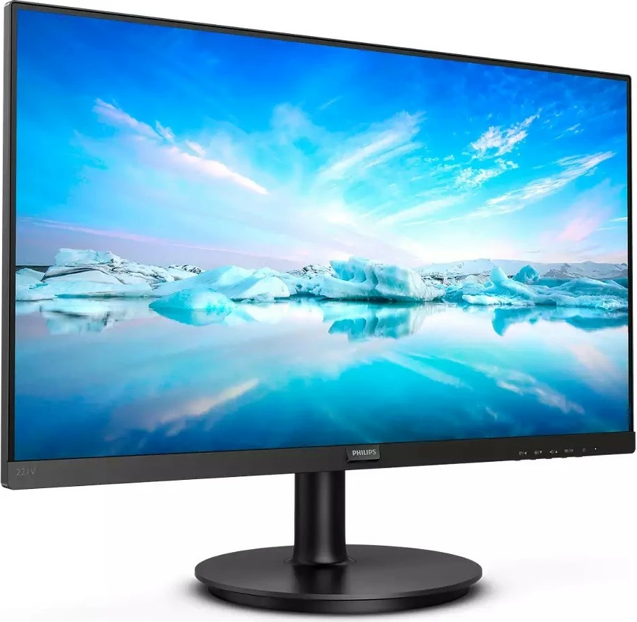 21,5" VA Full HD monitor, Philips 221V8A/00, HDMI, zvočniki, črn