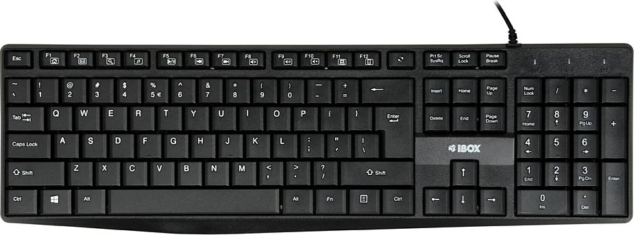 Tastatura IBOX Eris USB, črna