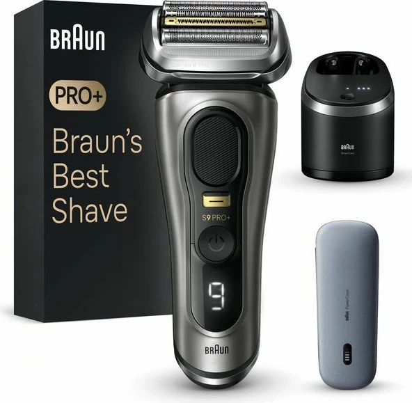 Rroje in trim Braun Series 9 Pro+ 9575cc, metalik