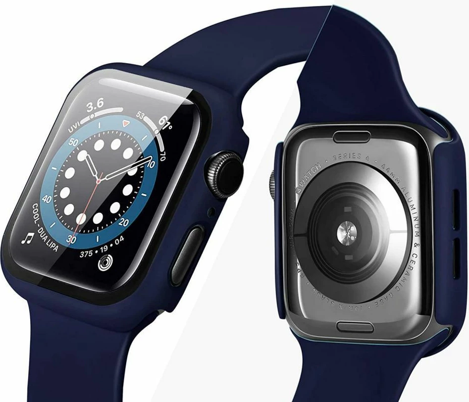 Zaščitni ovitek Defense360 Tech-Protect za Apple Watch 7/8/9 45 mm, prozoren