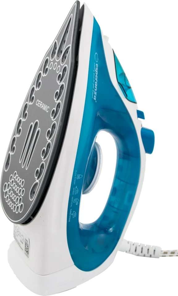 Parni likalnik Esperanza SLIDER EHI002, 2200 W, keramična plošča, modro/bel