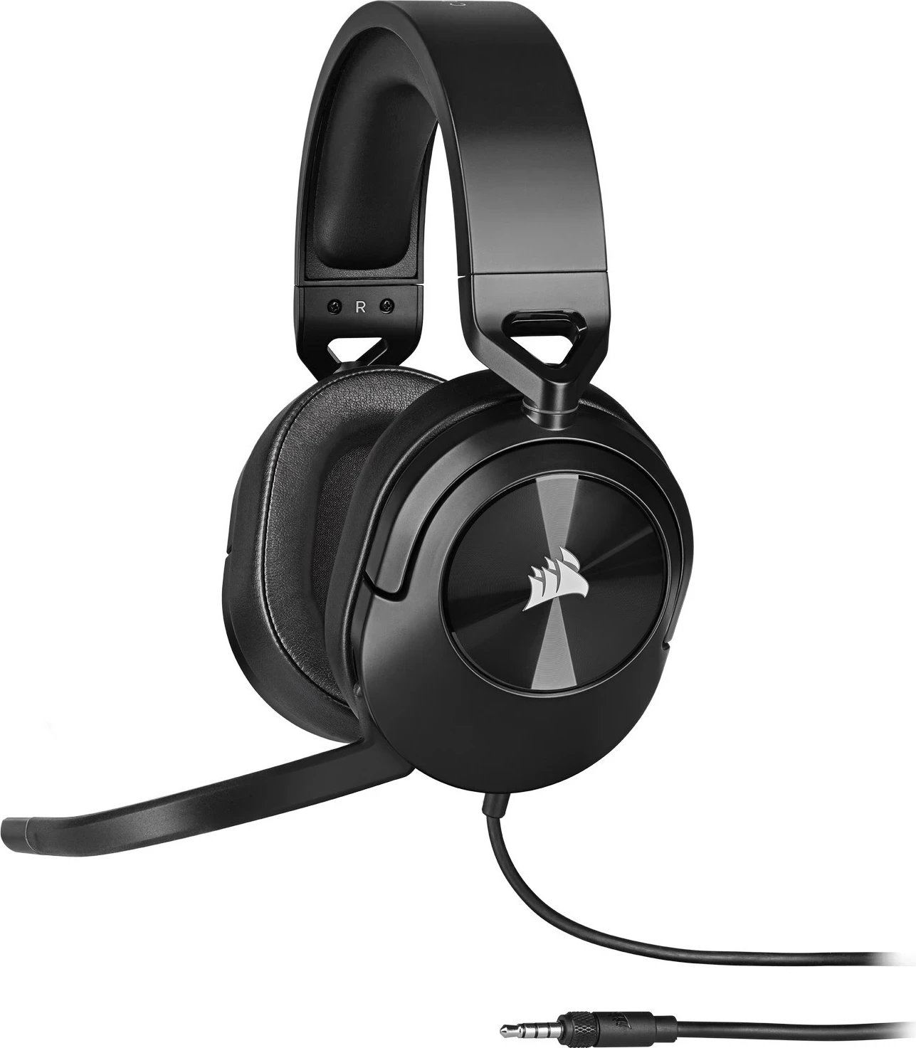 Slušalke za igre Corsair HS55 Stereo Carbon, črne