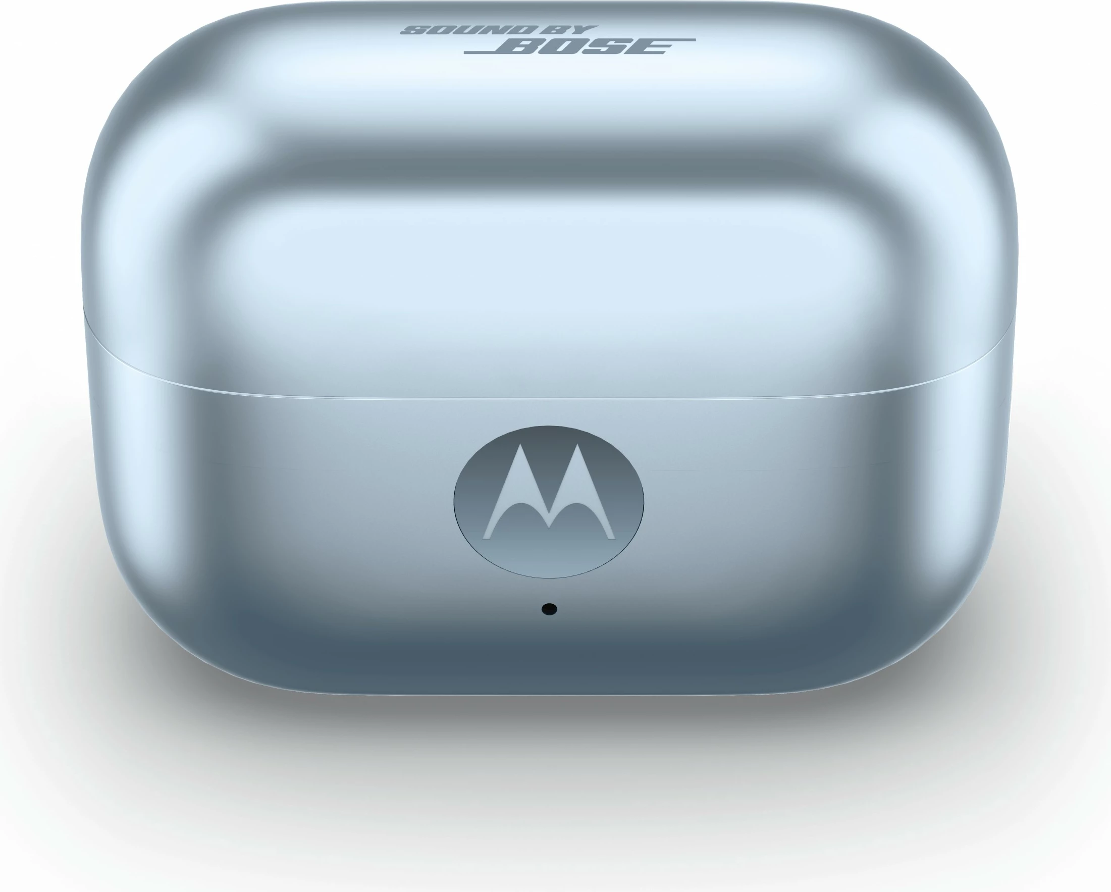 Zložljiv pametni telefon z luksuznim Swarovski dizajnom Motorola razr60 + slušalke Buds Loop, Swarovski Edition, moder