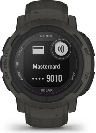 Pametna ura Garmin Instinct 2 Solar, 2,29 cm (0,9"), MIP, GPS, grafit