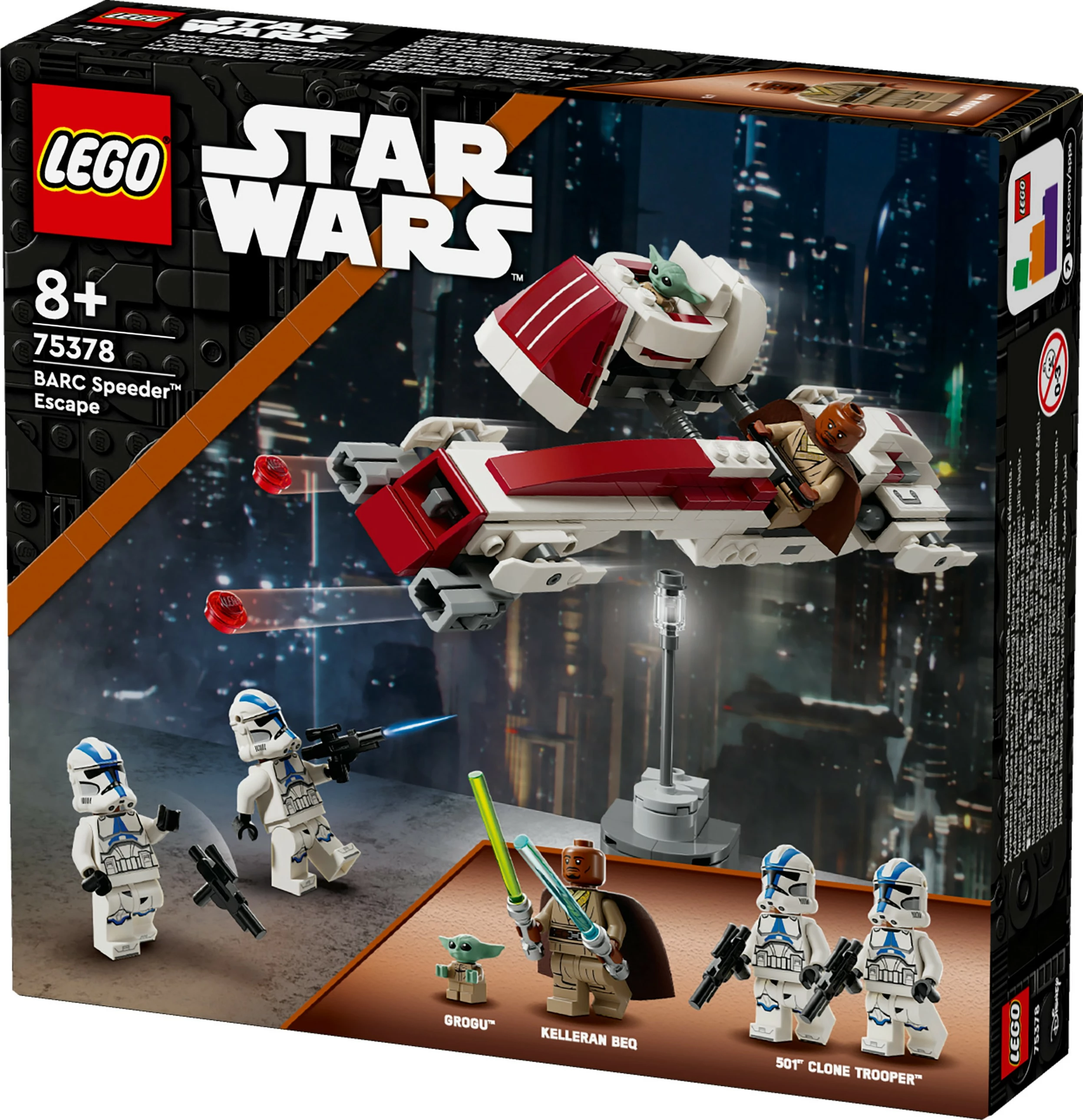 Komplet za sestavljanje BARC Speeder Escape 75378, LEGO Star Wars, večbarven