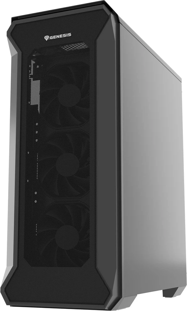 Midi tower ohišje GENESIS Irid 505F, črno