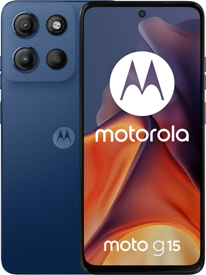 Pametni telefon moto g15 Motorola, 6,72", 8 GB RAM, 128 GB, navy