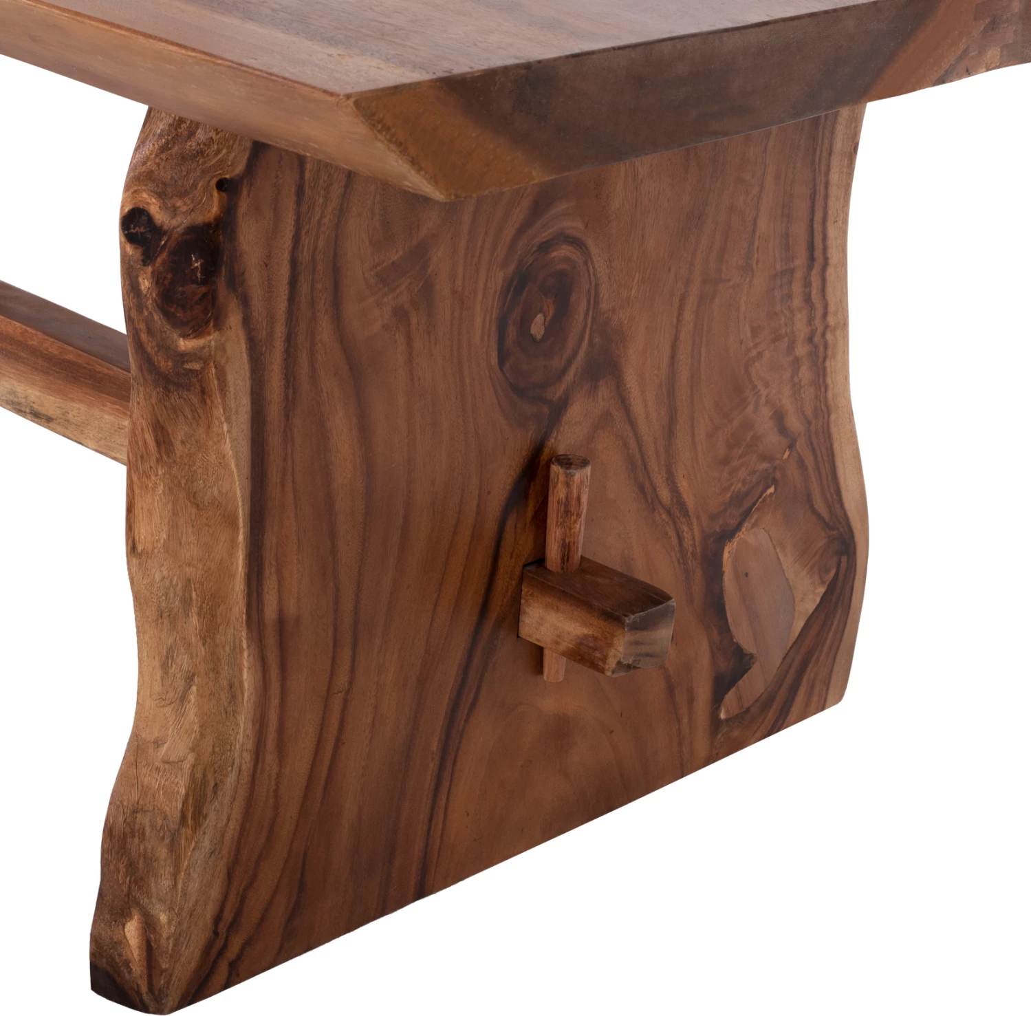 Jedilna miza ULYSES FH9758 iz masivnega suar lesa v naravni barvi 250x90x78H cm