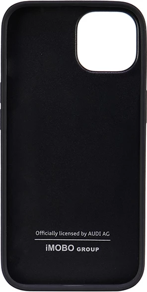Ovitek iz ekološkega usnja za iPhone 14, 6.1", črn, Audi