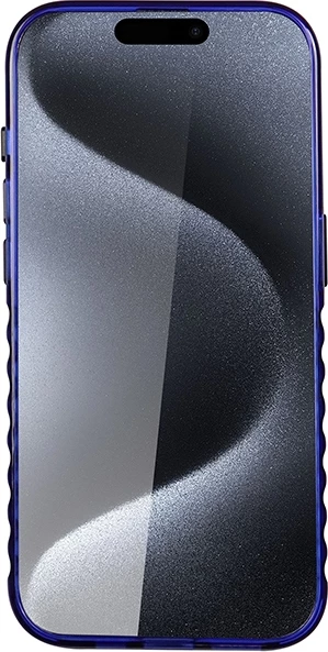 Ovitek Audi IML Big Logo MagSafe za iPhone 15 Pro Max, moder
