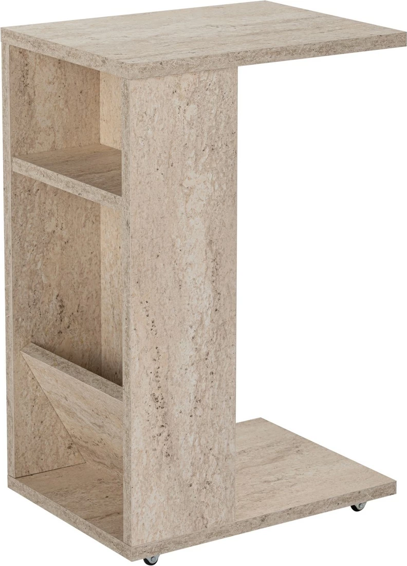 Stranska mizica Filinta Hanah Home, travertin