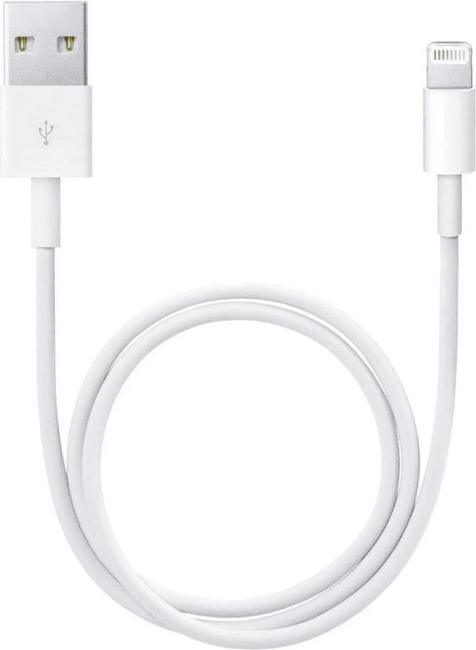 Kabel za polnjenje Lightning na USB-A, 0,5 m, bel, Apple ME291ZM/A