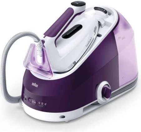 Likalnik na paro z rezervoarjem 2 L, 2400 W, vijolično/belo - Braun CareStyle 5 IS5247 VI