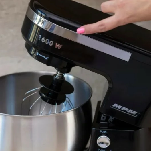 Planetarni mešalnik MPM MRK-21, 5L, 1600W, črno/srebrn