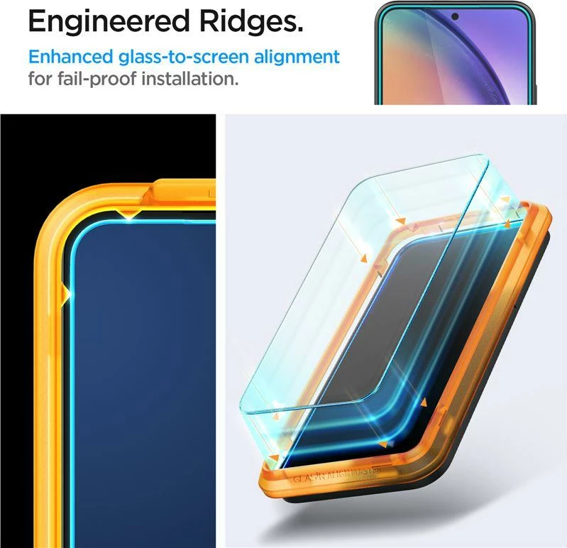 Zaščitno steklo Spigen Glas.tR AlignMaster za Samsung Galaxy A54 5G, 2 kosa
