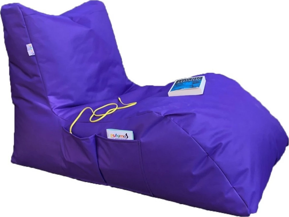 Sedežna vreča za sprostitev (daybed), Atelier del Sofa, vijolična