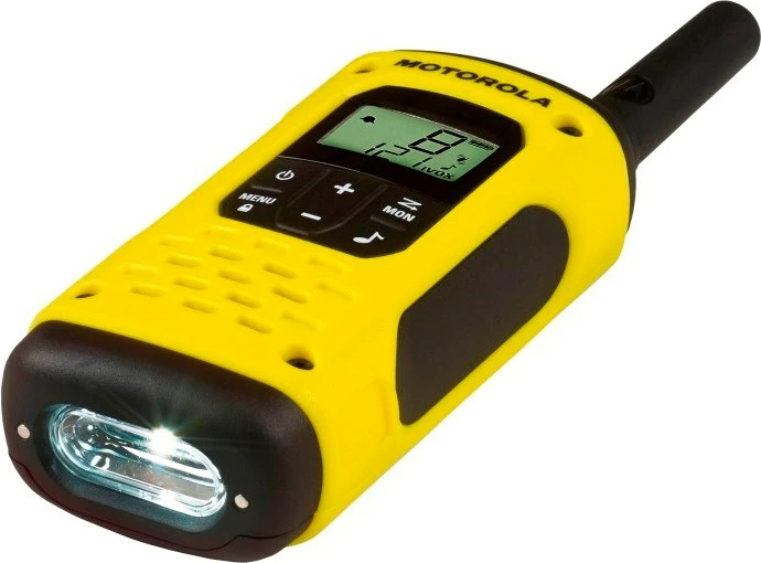 Radiotelefon, 16 kanalov, črn in rumen Motorola T92 H2O