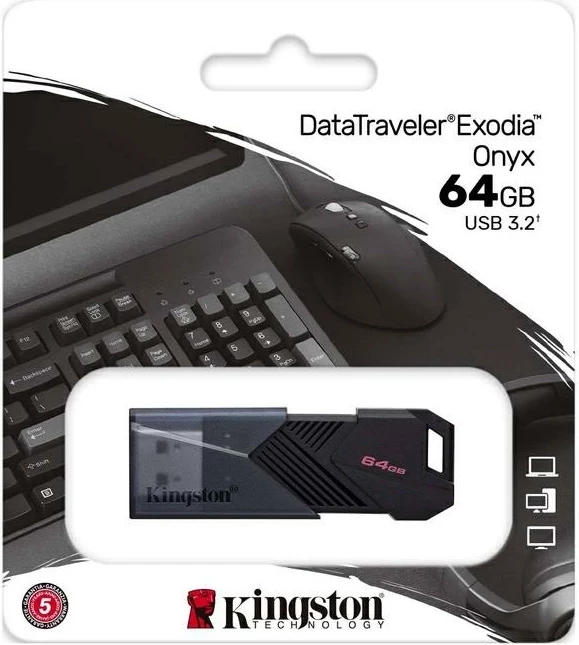 Kingston Pendrive USB-A 3.2 64GB DTXON/64GB Nero
