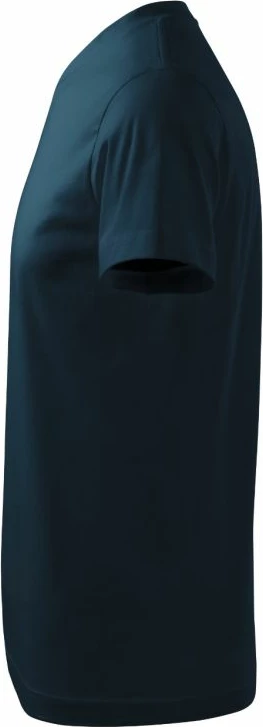 Majica z V-izrezom, uniseks Adler, mornarsko modra