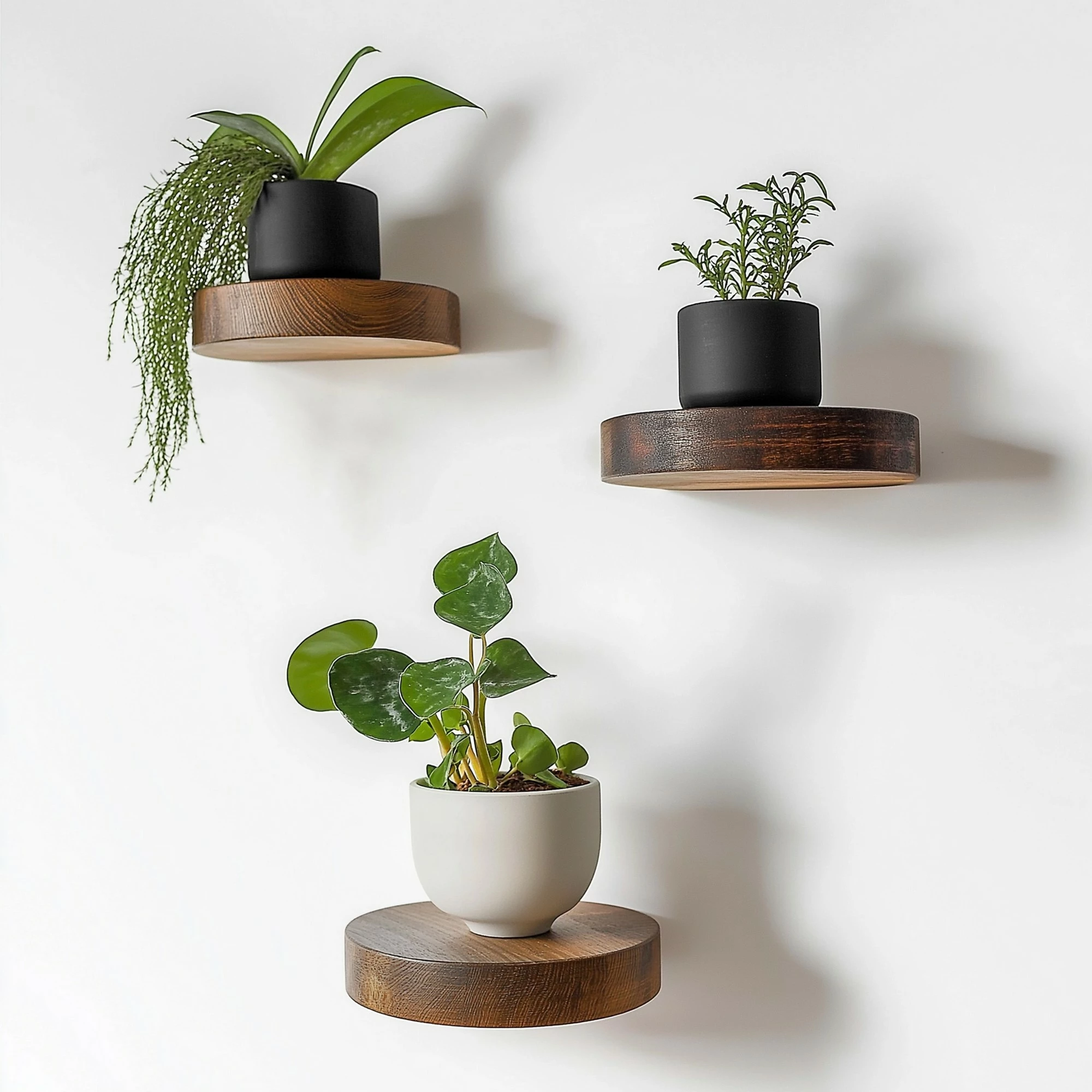 Set dekorativnih lesenih polic, Hanah Home, Raf283