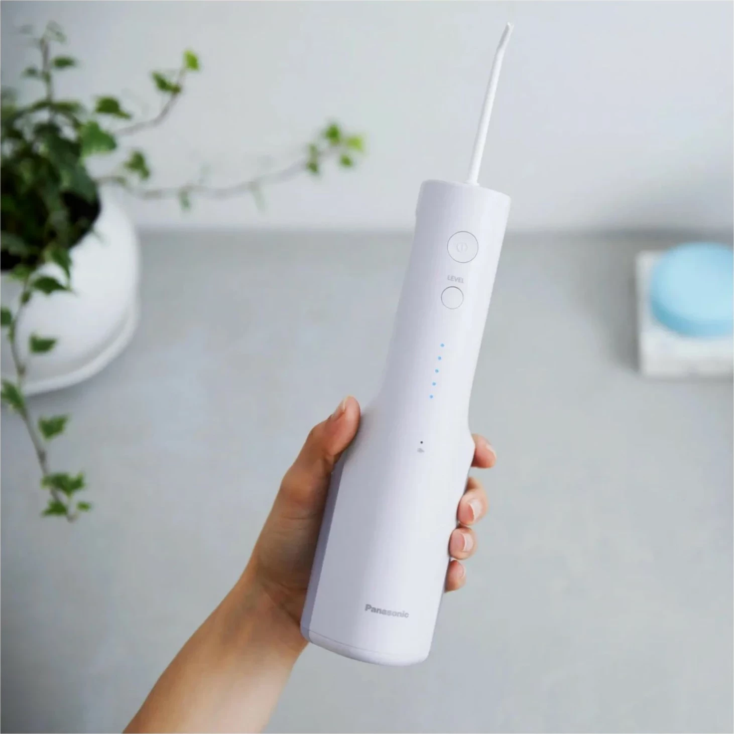 Irigator za zobe, Panasonic EW-DJ27-V3034, 200 ml, 5 stopenj, vijoličen