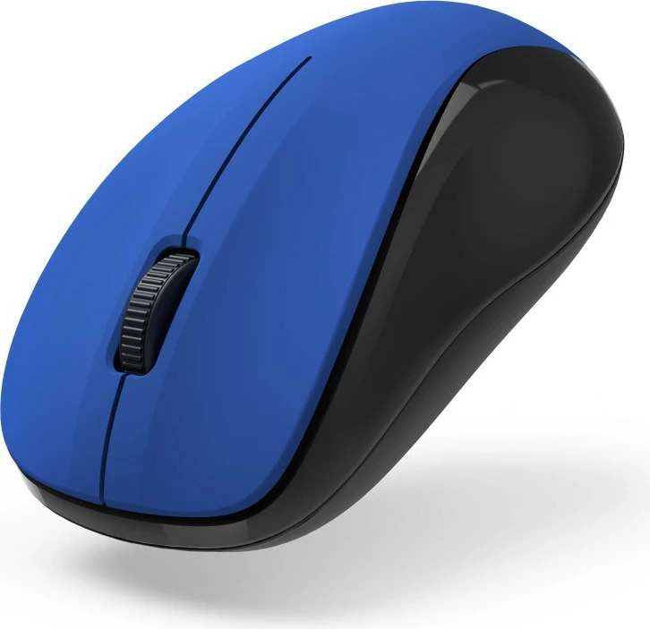 Brezžična miška, USB, 1200 DPI, modra Hama MW-300 V2