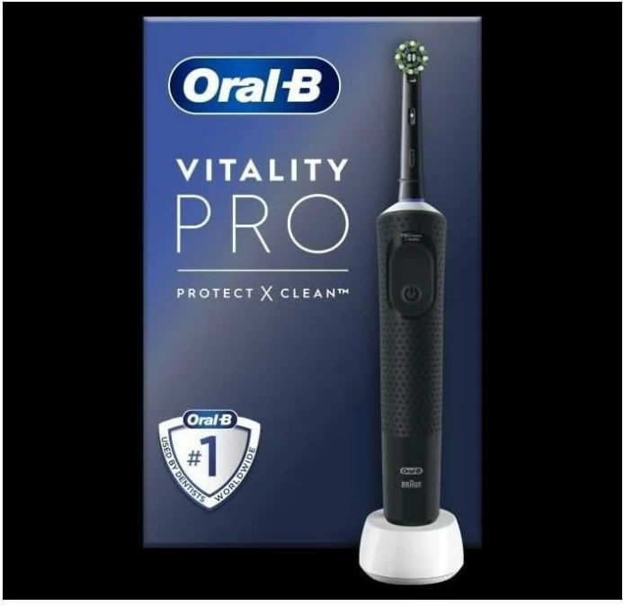 Električna zobna ščetka VITALITY PRO D103, črna, Braun Oral-B