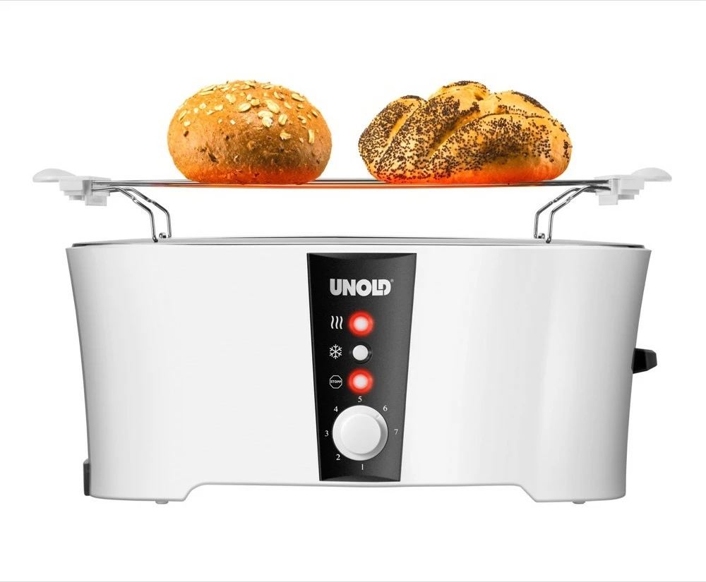 Tost za 4 rezine UNOLD Design Dual, 1350 W, bel