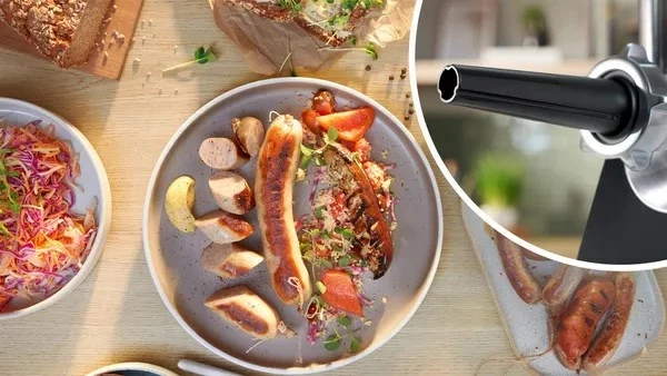 Električni mlinček za meso Bosch Serie 6 MFWS650B, 500 W, črno/srebrn