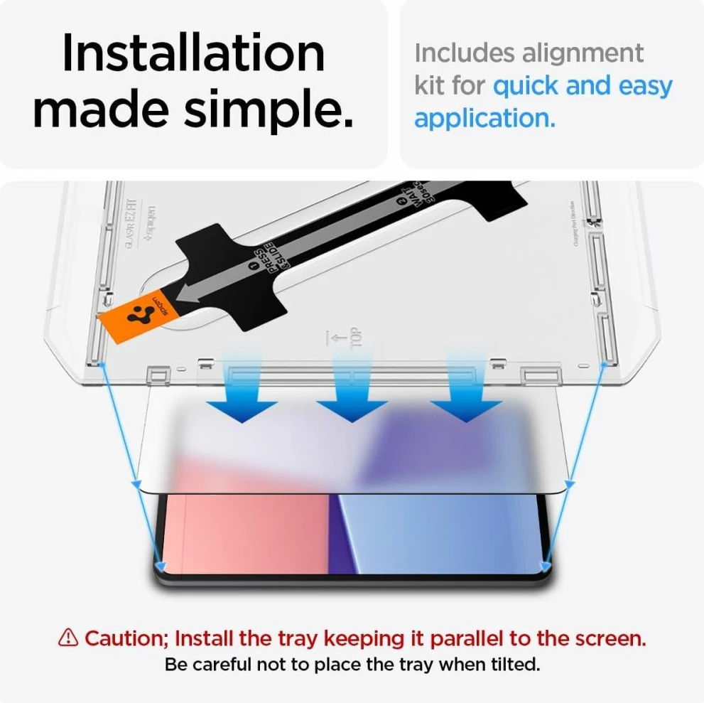 Zaščitno steklo Spigen Glas.tR EZ Fit za iPad Pro 13'' 2024, prozorno