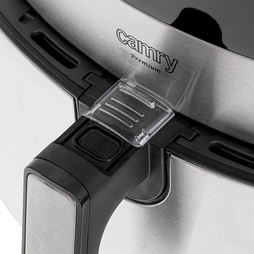 Cvrtnik na vroč zrak Camry CR 6311, 5 L, 9 programov, 1700 W, črno/srebrn