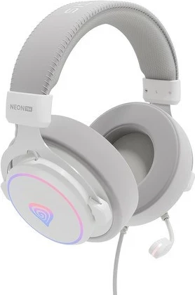 Krmilne RGB slušalke Neon 764, Genesis, bele