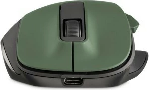 Brezžični miška Hama MW-500 V2, USB, zelen