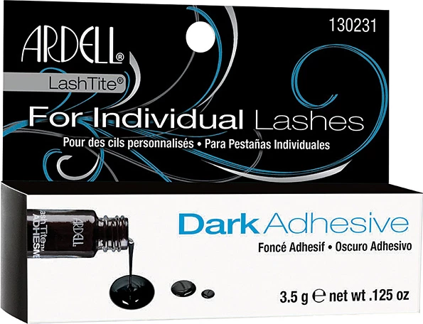 Profesionalno lepilo za trepalnice Ardell LashTite Individual Lashes, črno, 3,5 g