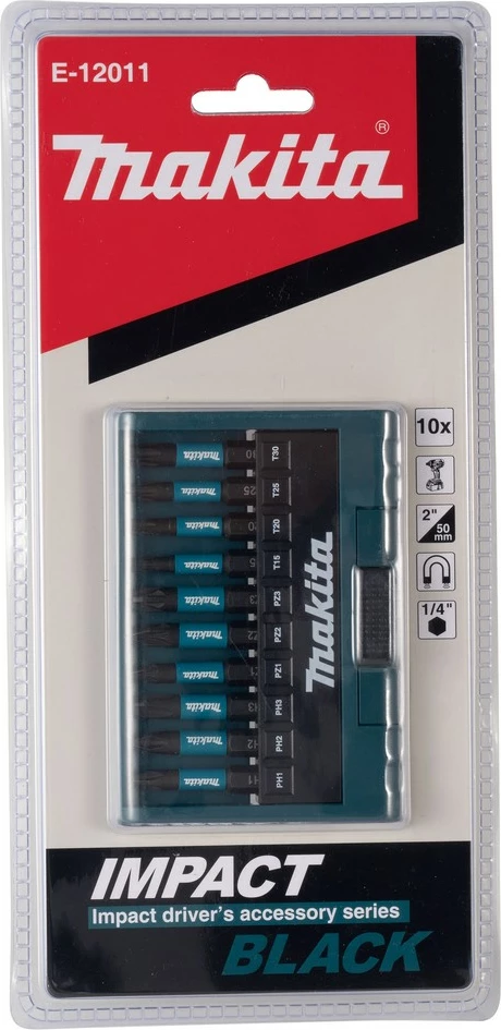 Set bitov Makita E-12011, 10 kosov