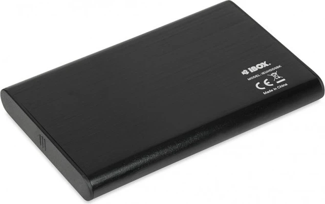 Zunanji nosilec za HDD/SSD 2,5'', iBox HD-05, črn