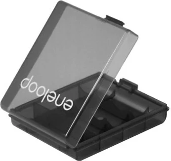 Polnilne baterije Panasonic Eneloop Pro BK-4HCDE/4CP+CASE AAA 930 mAh 4 kos, črne s škatlo