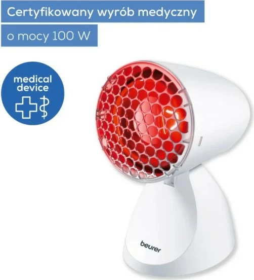 Infrardeča rdeča svetilka 100 W, Beurer IL11, bela