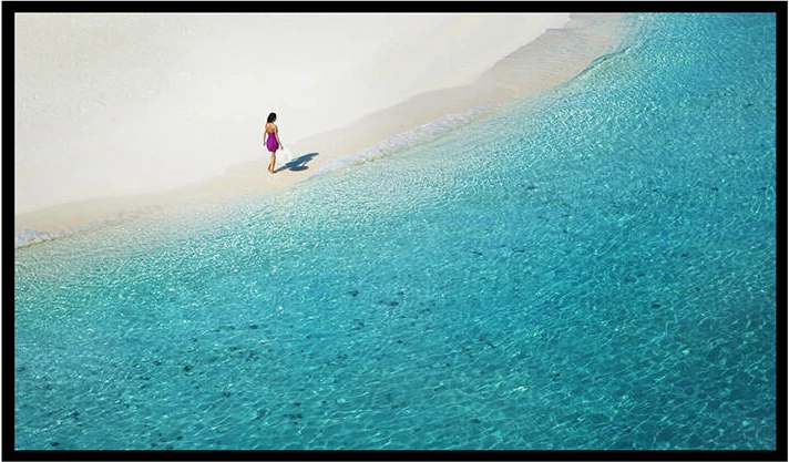 Projekcijsko platno BlitzWolf BW-VS4, 100 inč, 16:9, za 4K projekcijo, črno