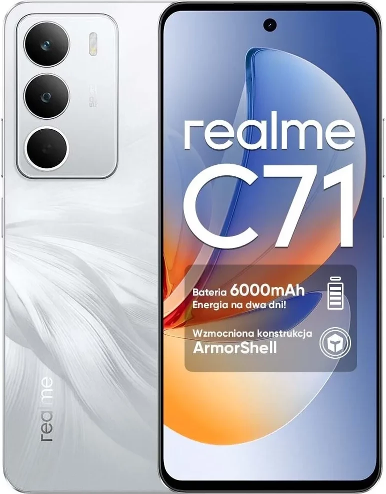 Pametni telefon Realme C71 8/256GB, bel