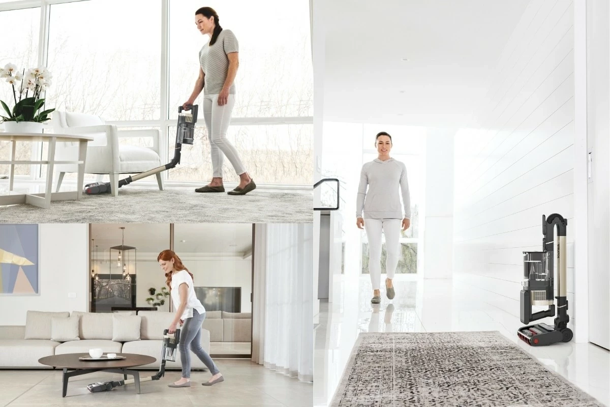 Sesalnik 25 V, sivo-zlat Shark IZ400EUT