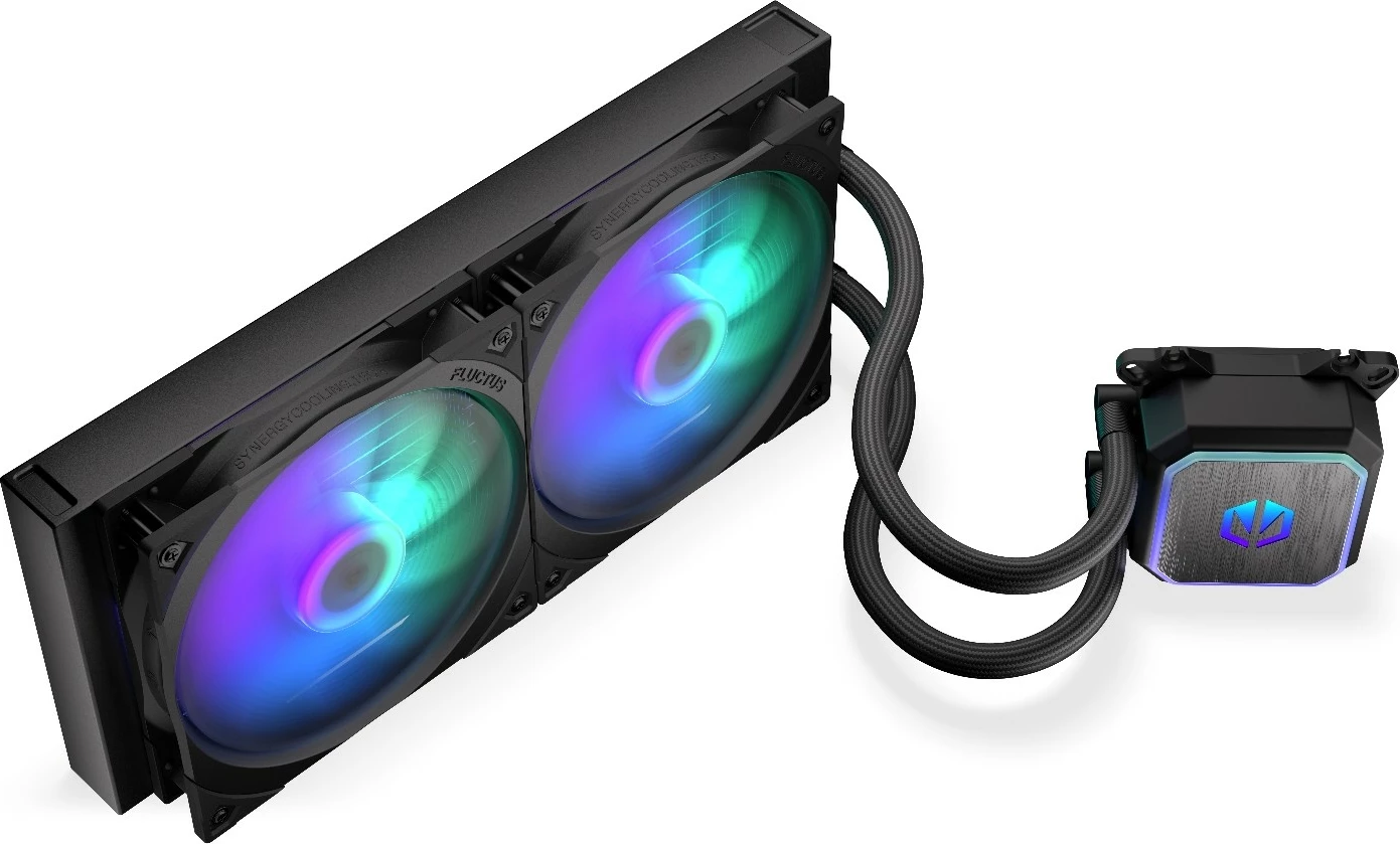 Hladilni sistem z vodo Endorfy Navis F280 ARGB, Liquid Cooling, 2x140mm, ARGB